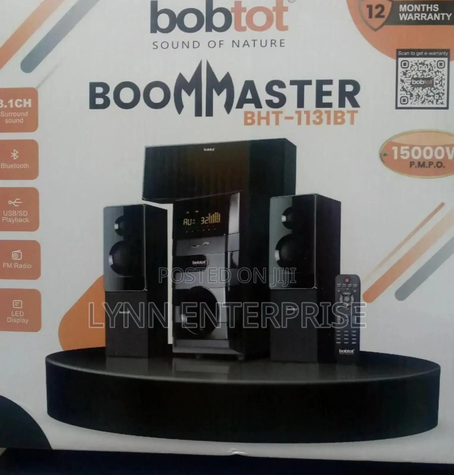 Sayona Boom Masterbht 1131bt 15000watts 3.1 Channels