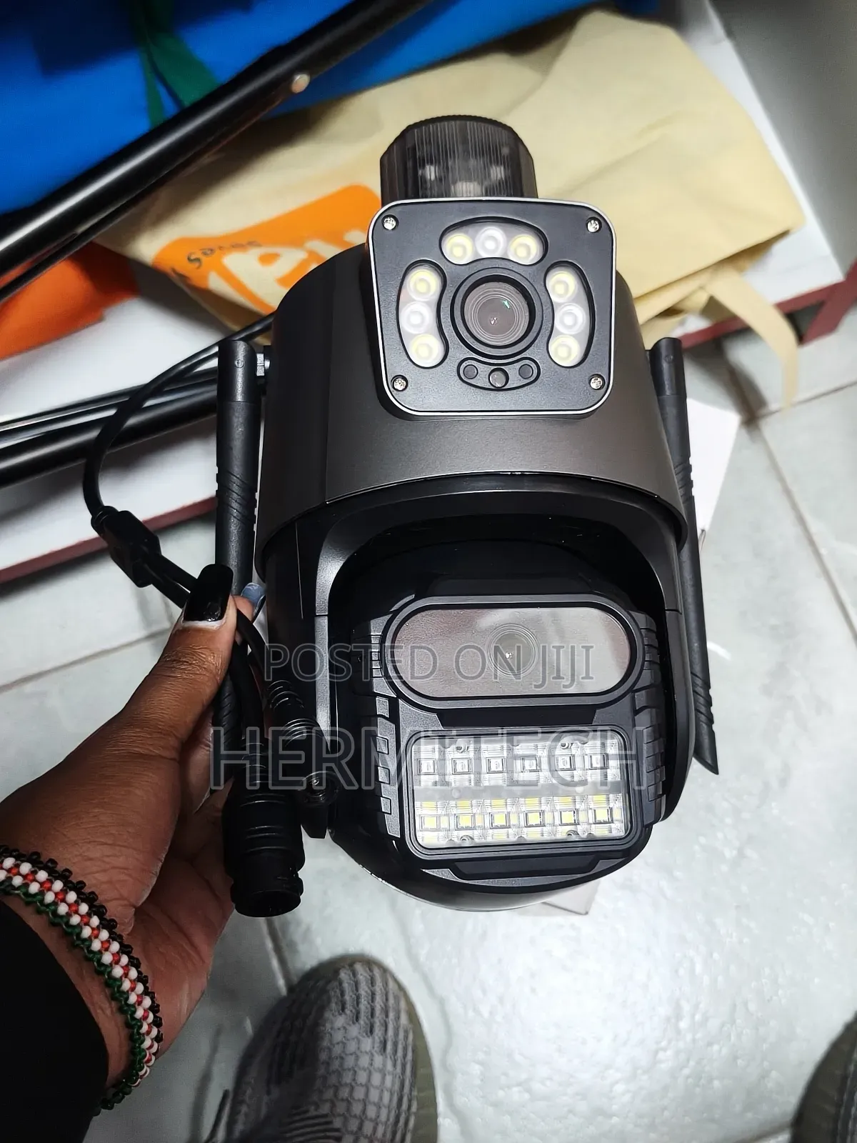 Sim Card V380 Dual Lens 4g Electric CCTV Camera