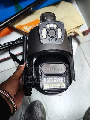 Sim Card V380 Dual Lens 4g Electric CCTV Camera