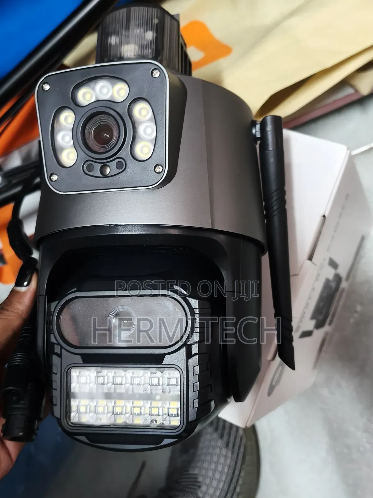 Sim Card V380 Dual Lens 4g Electric CCTV Camera