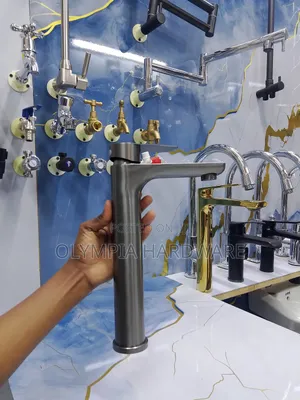 Grey Table Top Mixer (Wash Hand Basin)