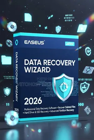 Easeus Data Recovery Wizard 2026–Recover Deleted Files Lost Data
