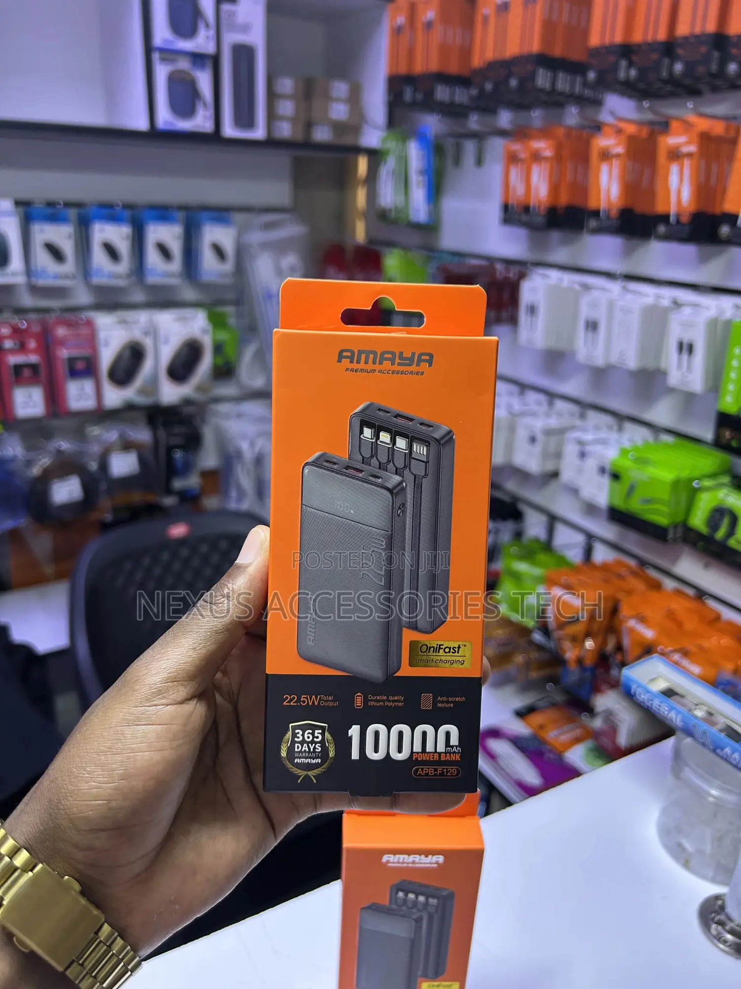 Amaya Apb-F129 Power Bank 22.5w Fast Charging – High Capacity