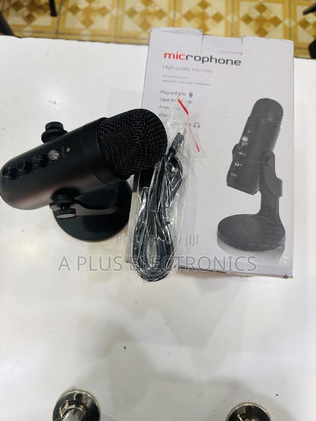 Podcast/Table Microphone With Voice Adjustable Settings for Recording - thumbnail 2