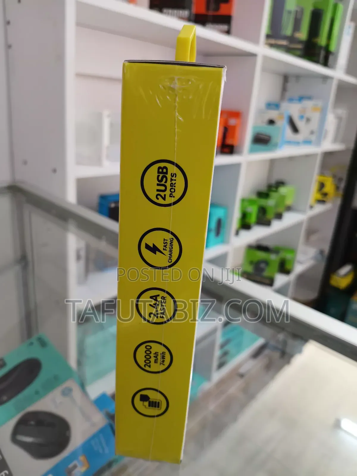 Budi 20000mah Double Usb Pocket Power Bank.