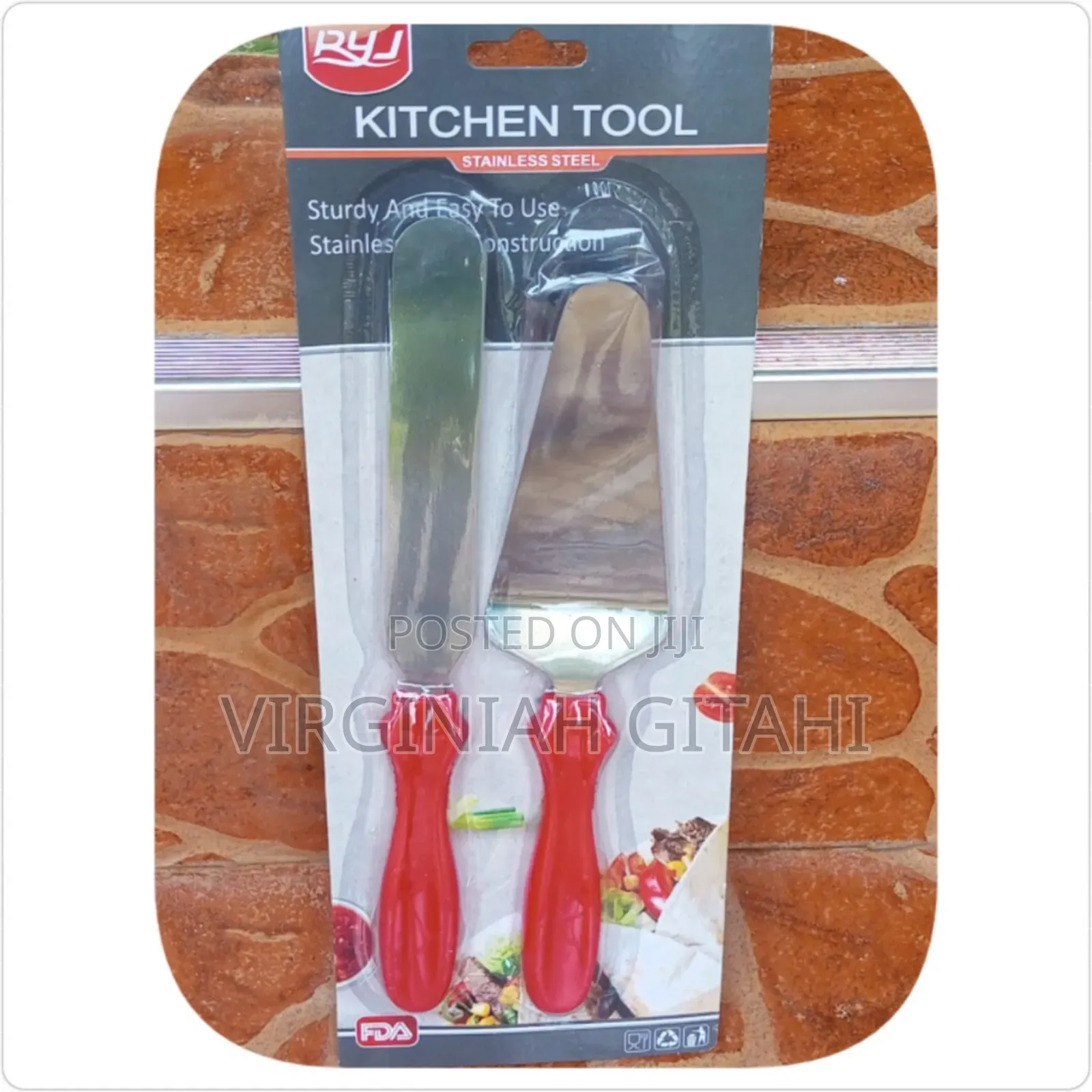 Stainless Steel Spatula Set