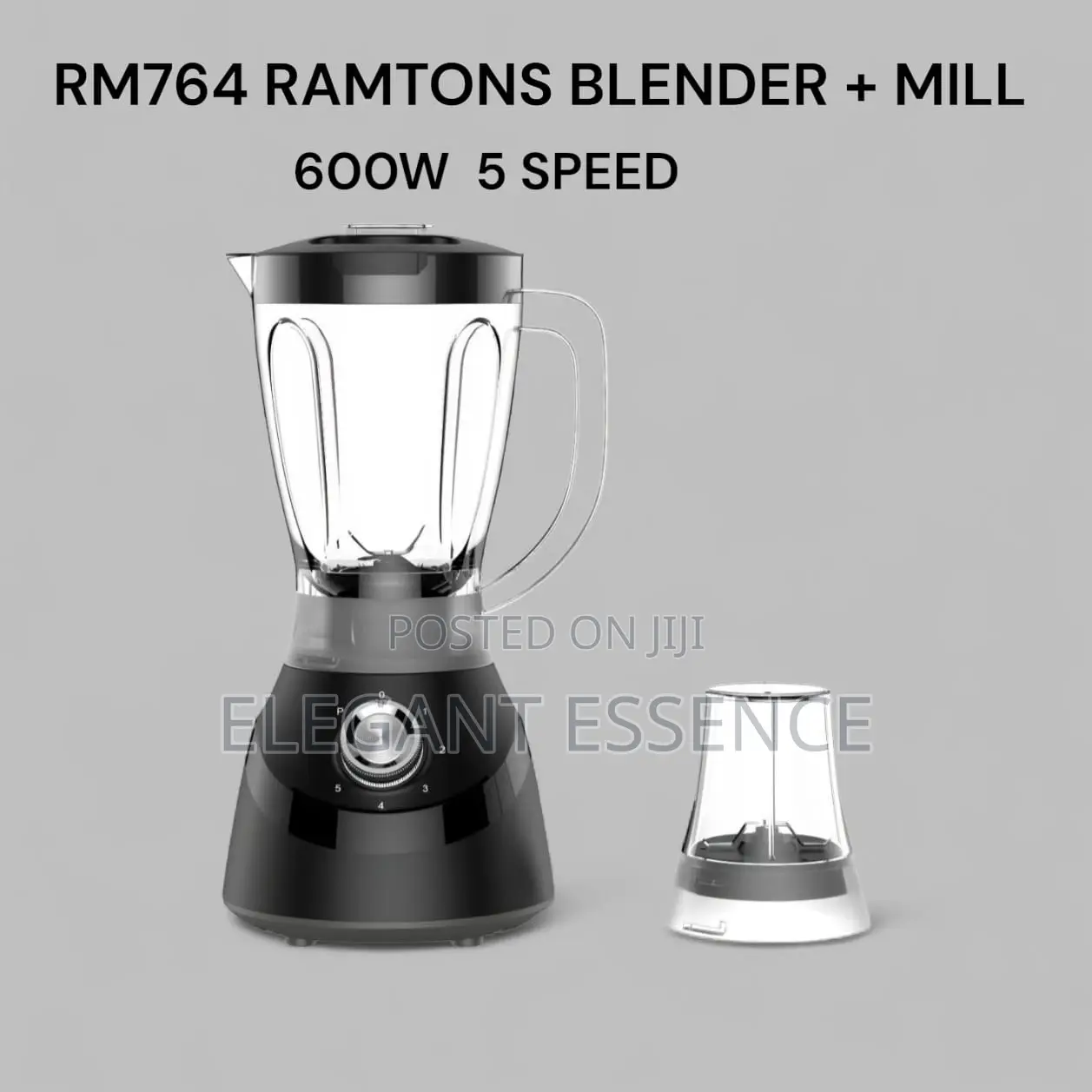 Ramtons Blender With Mill 600w