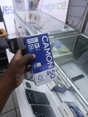 New Tecno Camon 50 Pro 256 GB Black