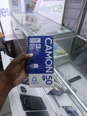 New Tecno Camon 50 Pro 256 GB Black