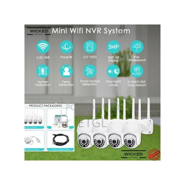 Calus Nvs11 4 CCTV Camera 4channel Security System - main view