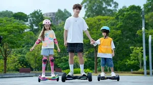 6.5"Hoover Board= Rechargeable, Bluetooth Connectivity, Led Lights