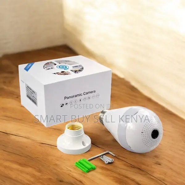 Dustproof and Ip66 Waterproof Panoramic 1080p Wifi Bulb Camera