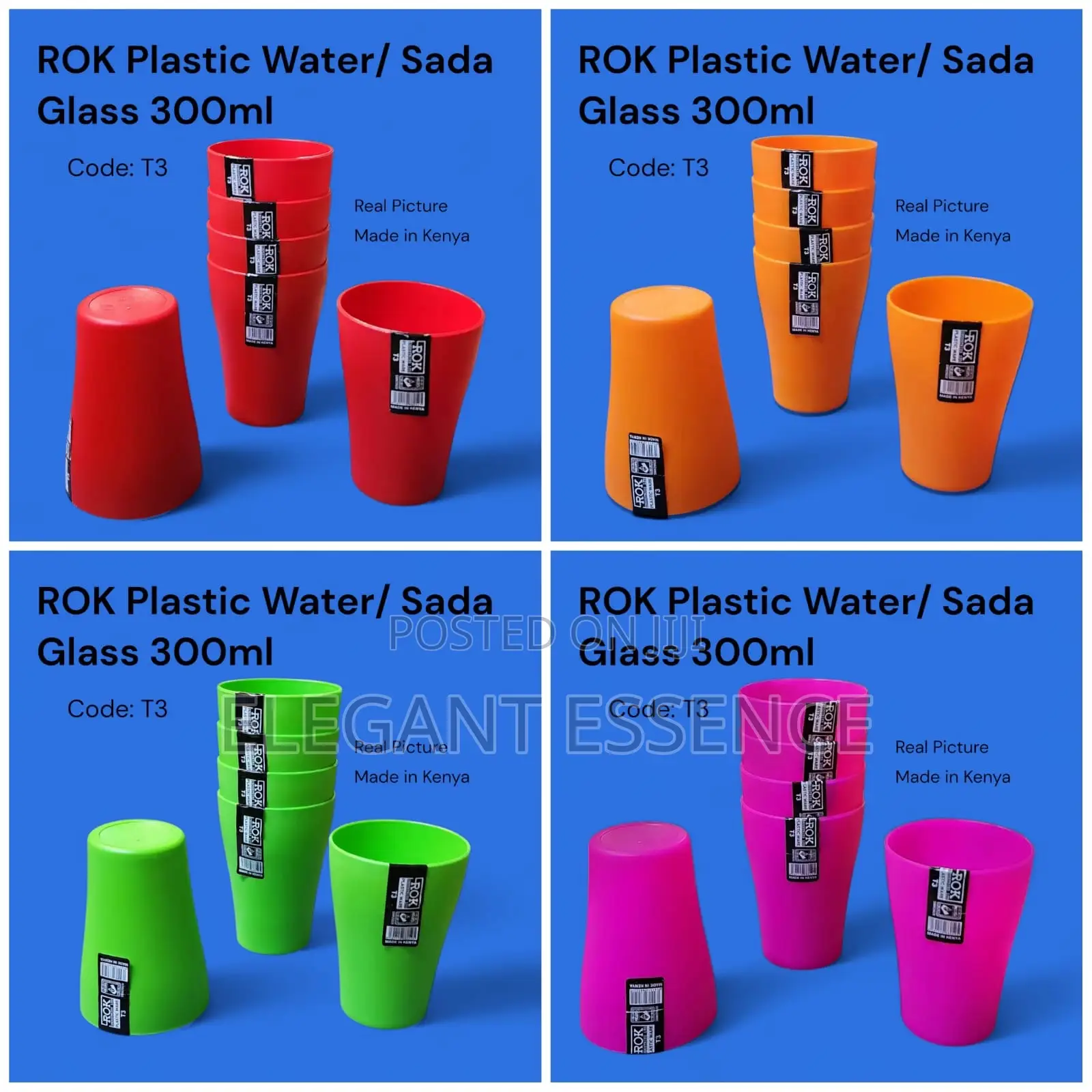 Plastic Water Glass -300ml