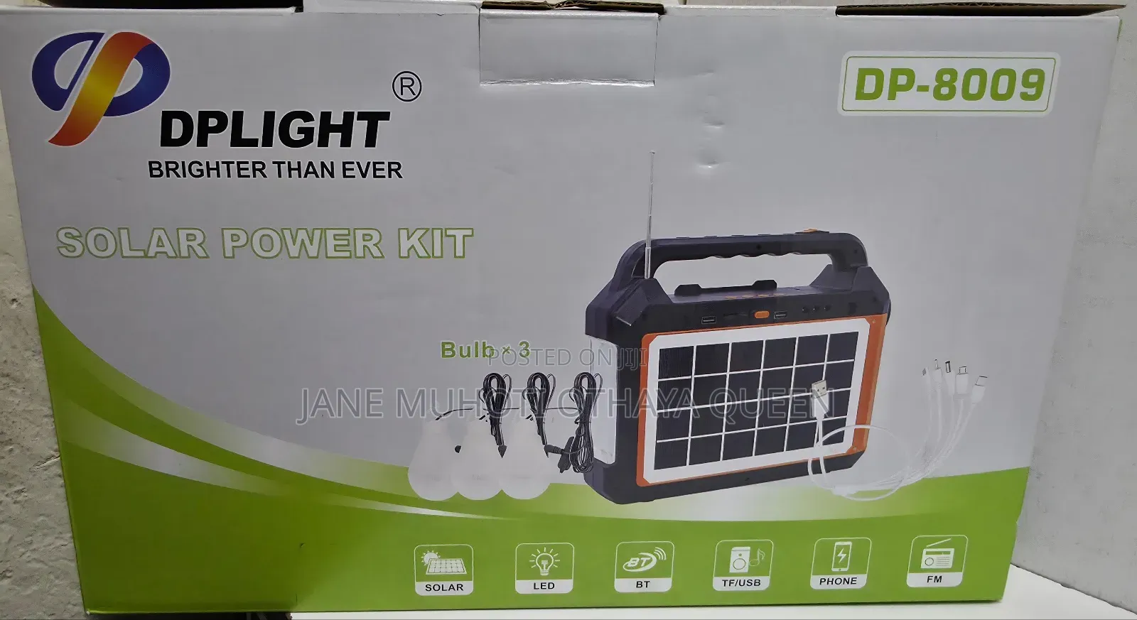 Solar Home Lighting Kit