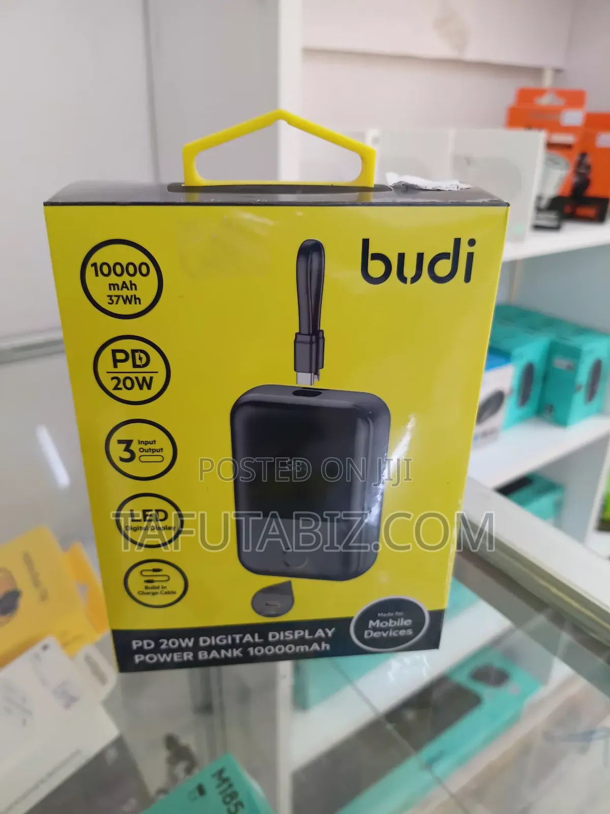 Budi Pd 20w Digital Display Power Bank 10000mah