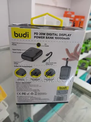 Budi Pd 20w Digital Display Power Bank 10000mah