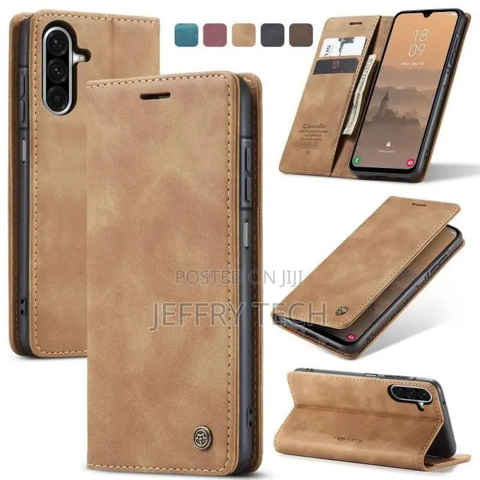 Fliko Caseme Samsung Galaxy A17 4g/5g Wallet Case Pu Leather Flip