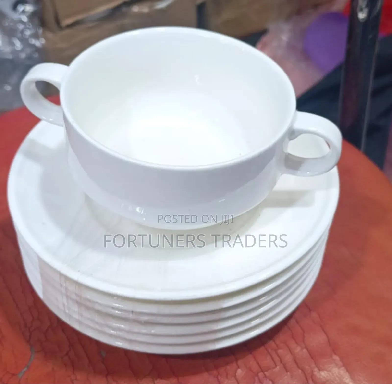 6 Soups Bowl and 6 Saucers