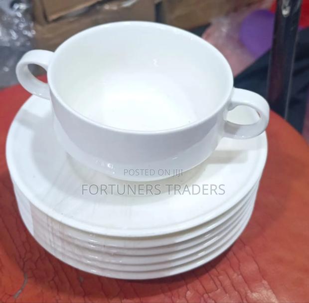 6 Soups Bowl and 6 Saucers