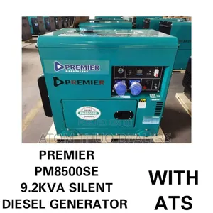 Premier Pm8500se 9.2kva Silent Diesel Generator With Ats
