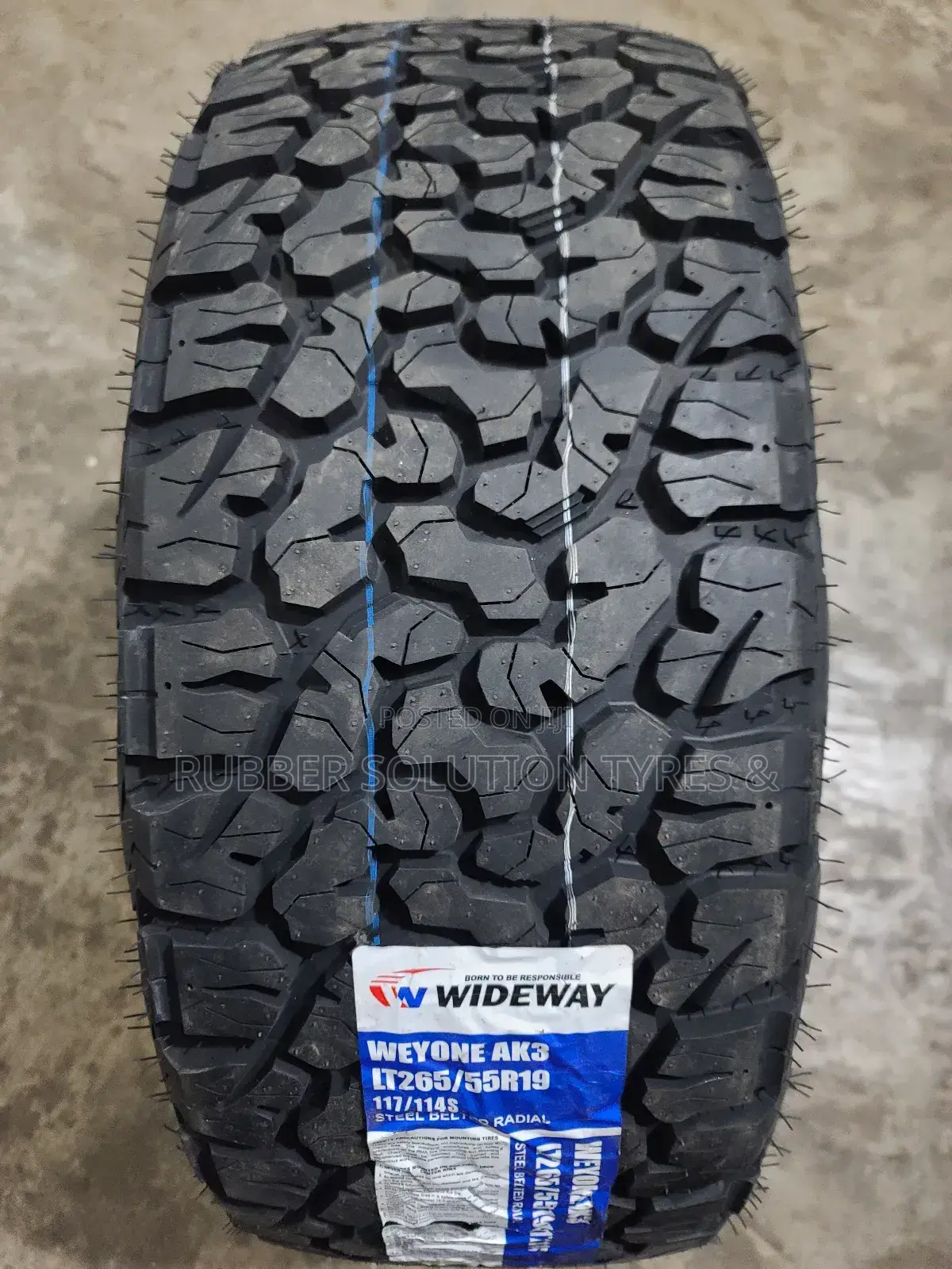 265 /55 R19 Wideway Tyres Weyone Ak3 All-Terrain