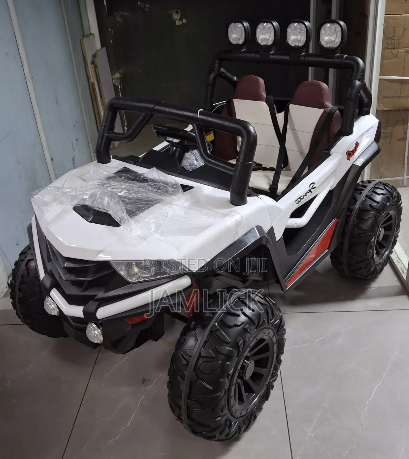 Kids Rubber Tyre Electric Car –Br