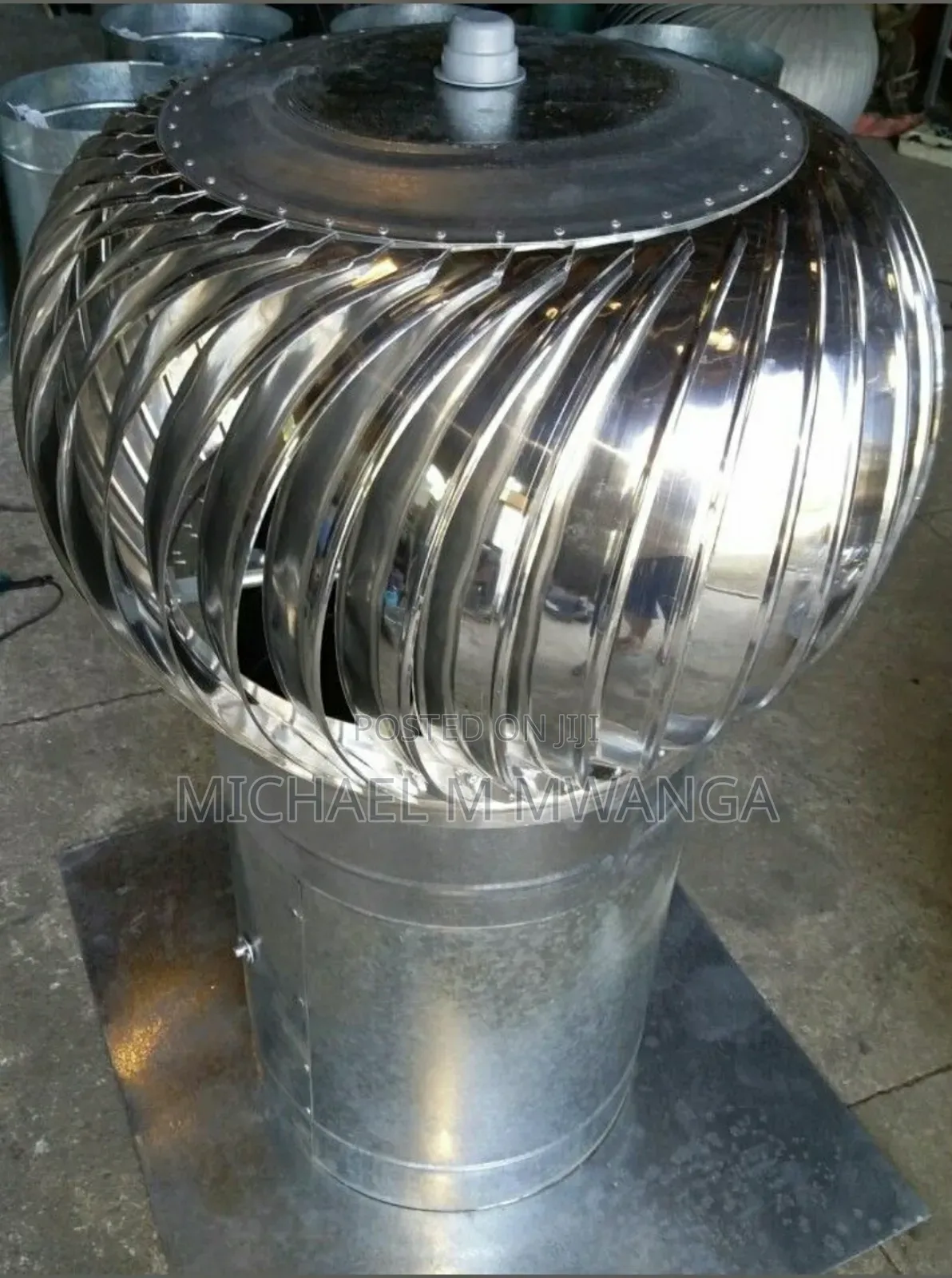 Speed Enhanced 600 Mm Wind Driven Cyclone