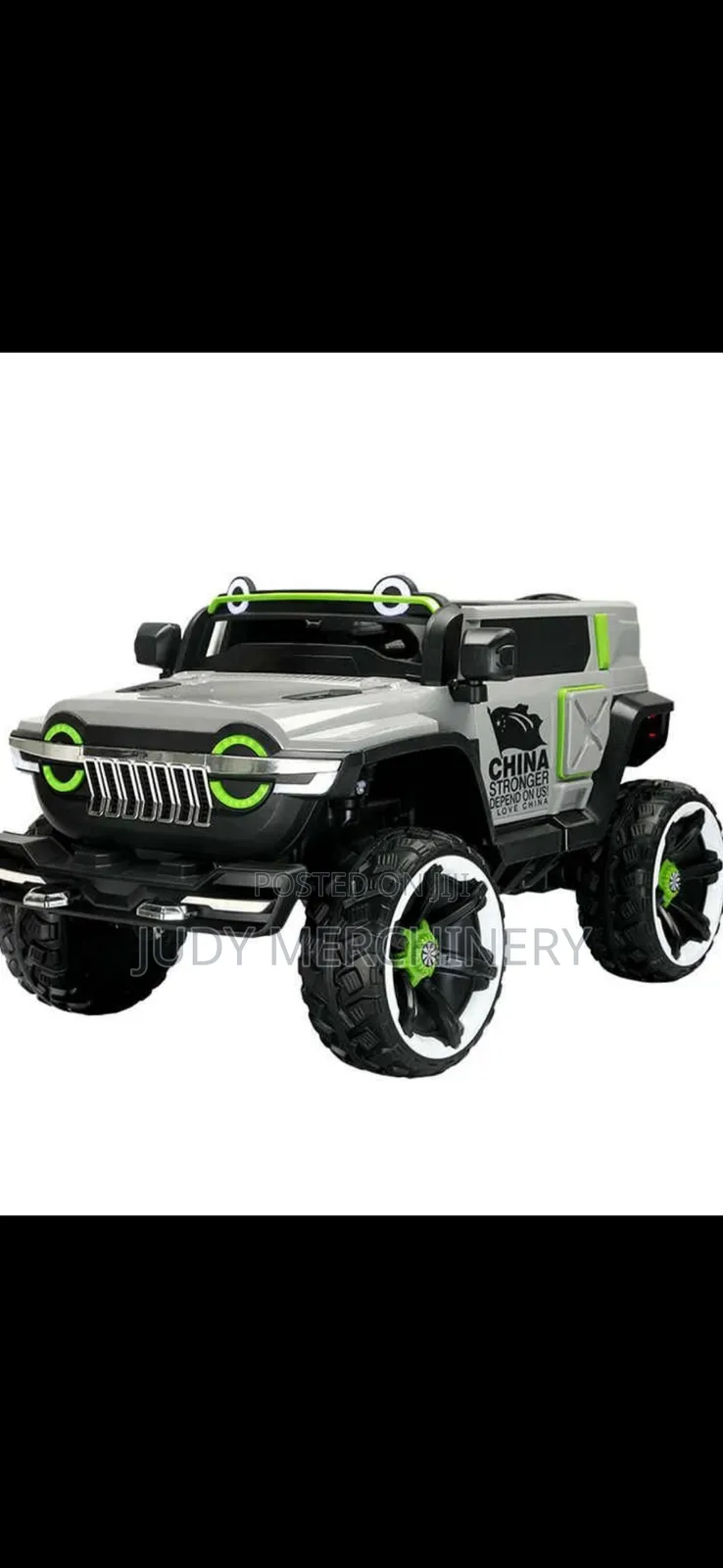 Kids Electric Ride On Jeep Car Suitable For Kids 2-12yrs Rechargeabl