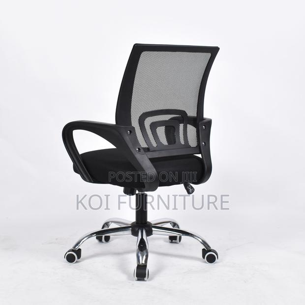 Office Chairs; Swivel Mesh Fabric Executive Chair - thumbnail 5