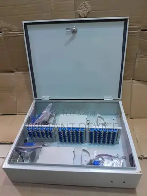 96-Core Wall-Mounted Outdoor Fiber Optic Cabinet | Loaded Sc/Upc