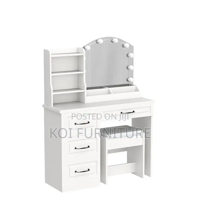 Dressers; White Home Bedroom Compelementary Vanity Set