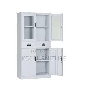 Office Cabinet; Two Doors Filing Document Office Cabinet for Storage