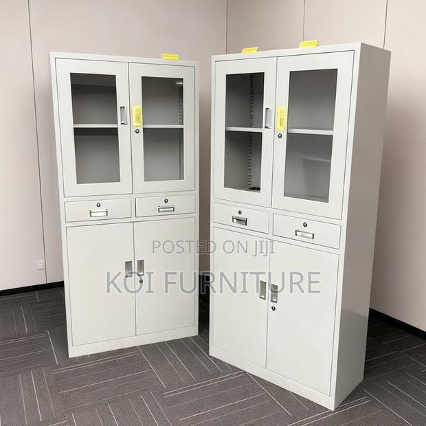 Office Cabinet; Two Doors Filing Document Office Cabinet for Storage - thumbnail 6