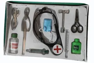 Kids Doctor Pretend Play Set Toy Medical Kit Plastic Role Play Set