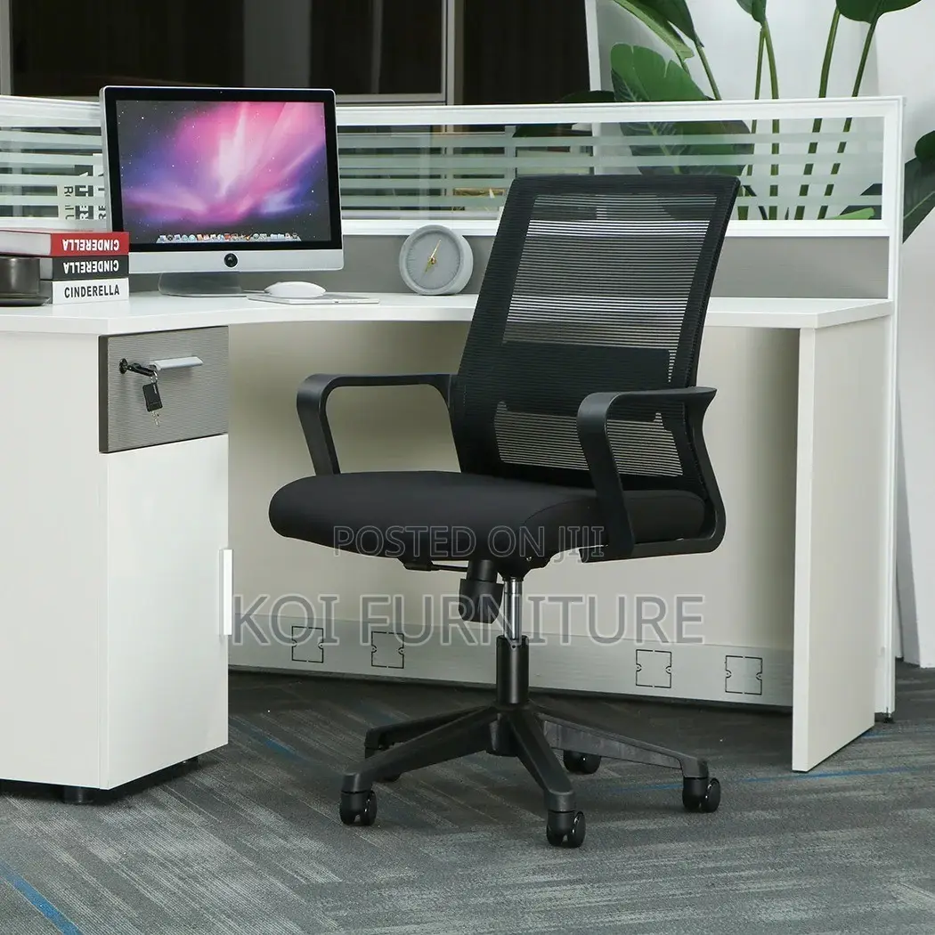 Office Chair; Mesh Clerical Captains Koi Chair