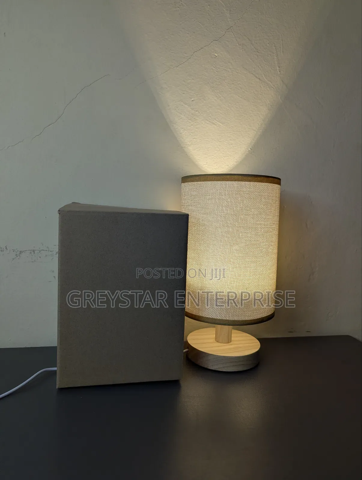 Fabric Bedside Lamp Table Light Shade Home Luxury Decorative Lights