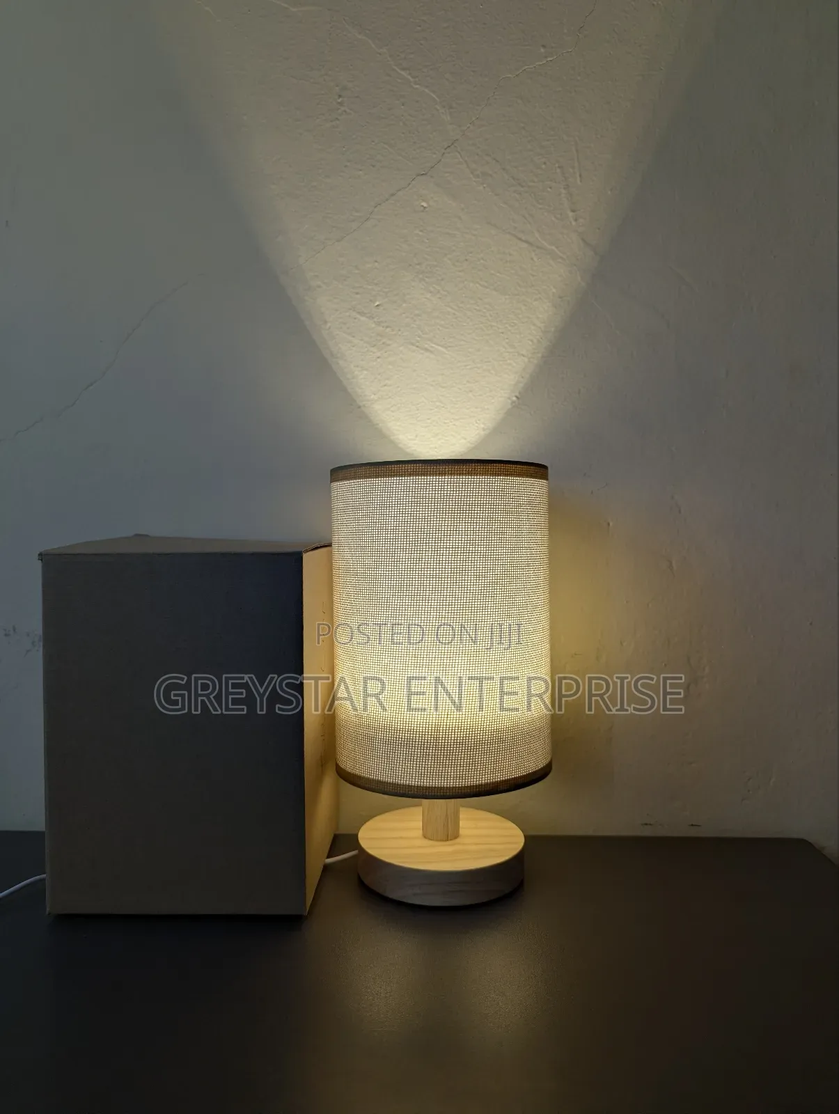 Lampshade Table Lamp Bedroom Bedside Desk Night Light