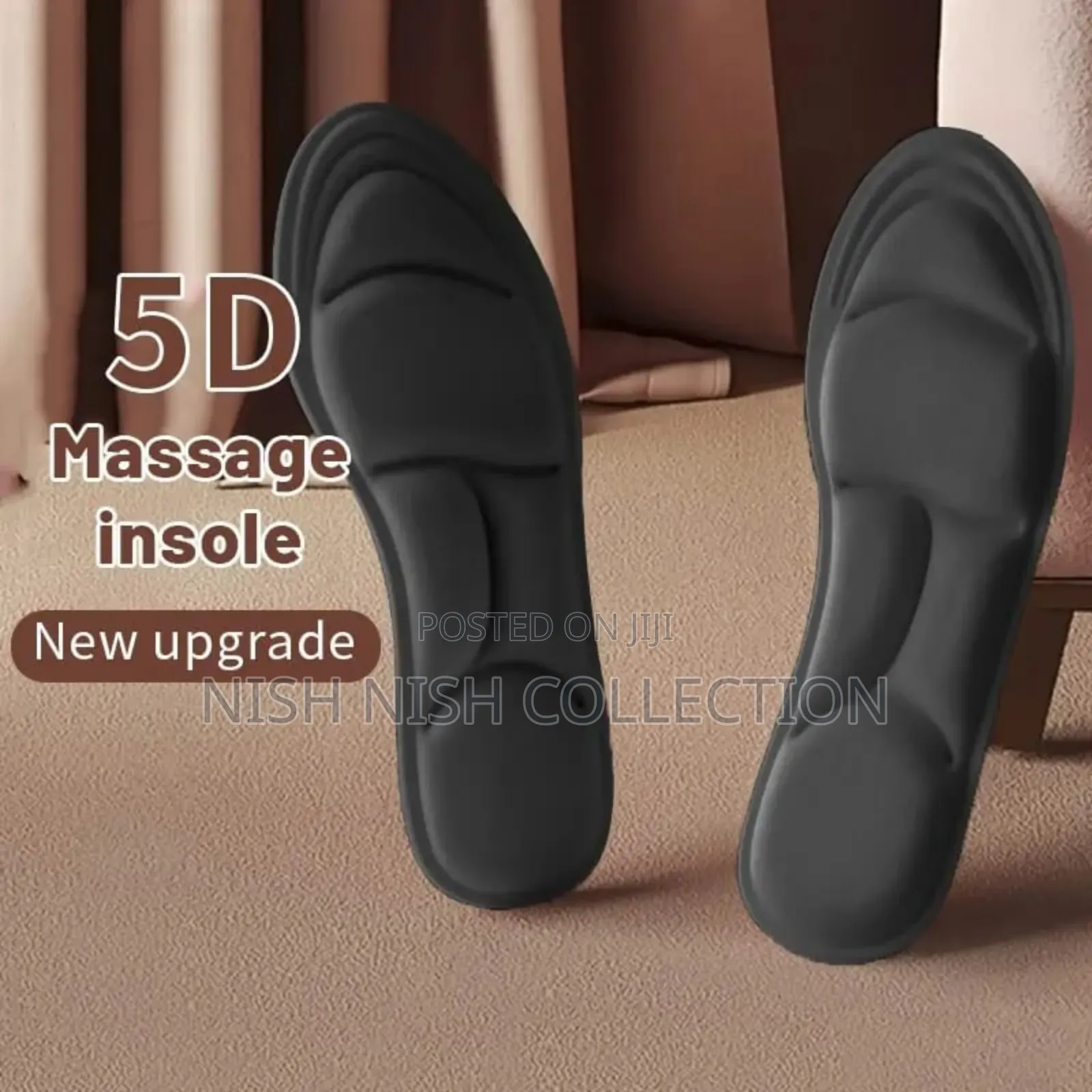 5d Unisex Breathable Insoles