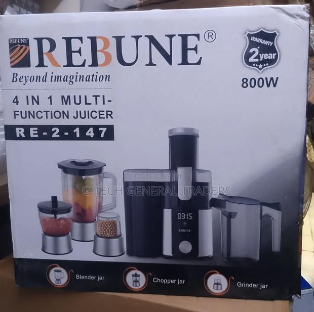 Rebune 4in1 Commercial and Home Use Multi Functional Food Processor