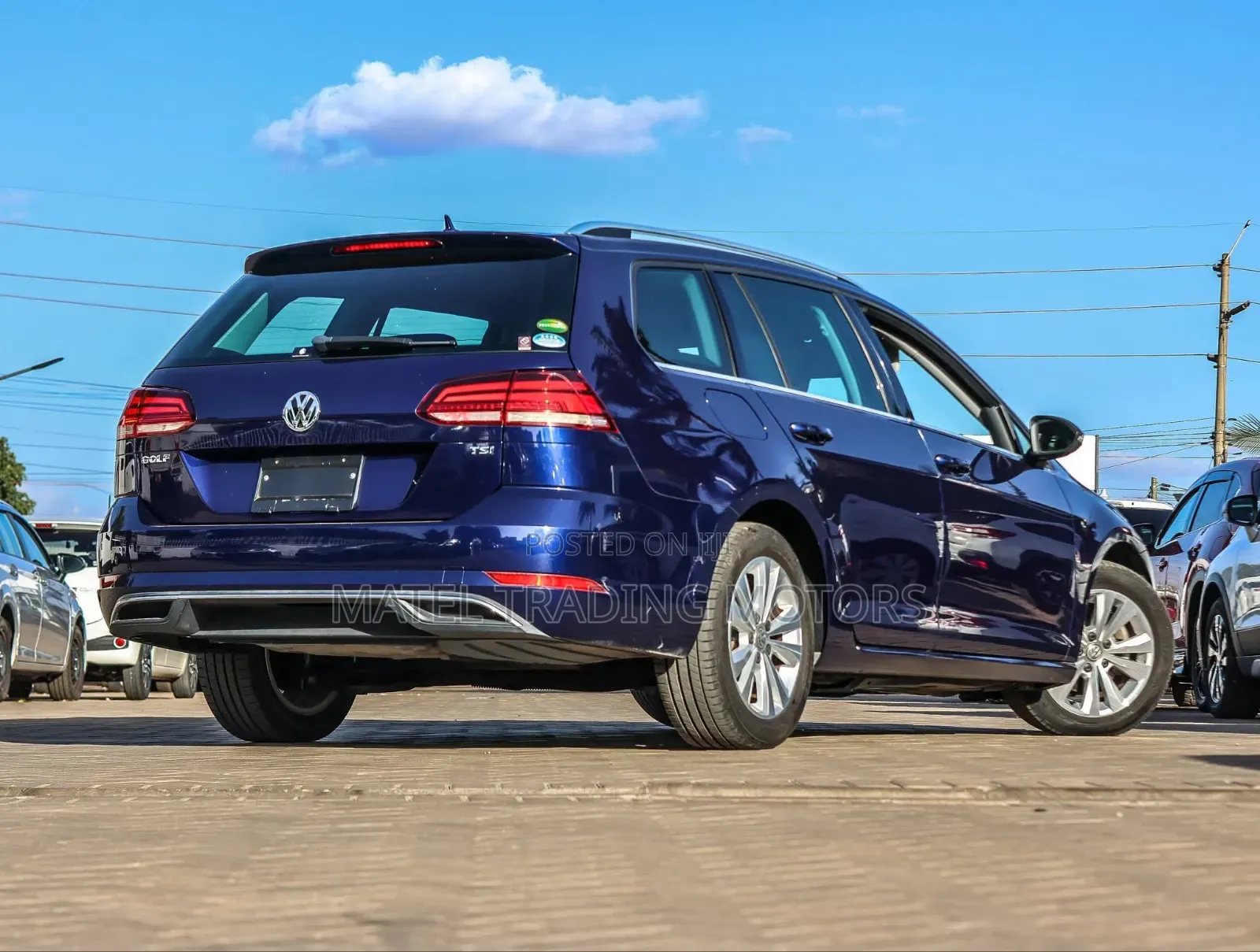 Volkswagen Golf TSI S FWD 2018 Blue