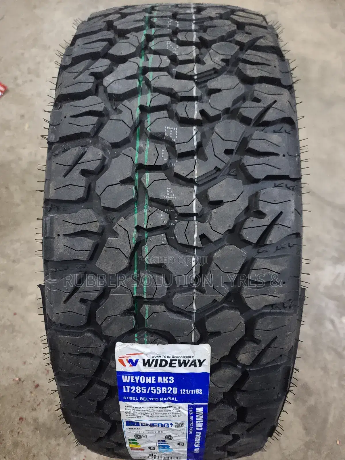 285 /55 R20 Wideway Tires Weyone Ak3 All-Terrain