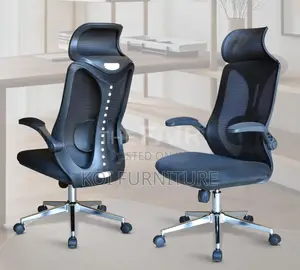 Office Chairs; Ergonomic High Backrest Seat With Headrest