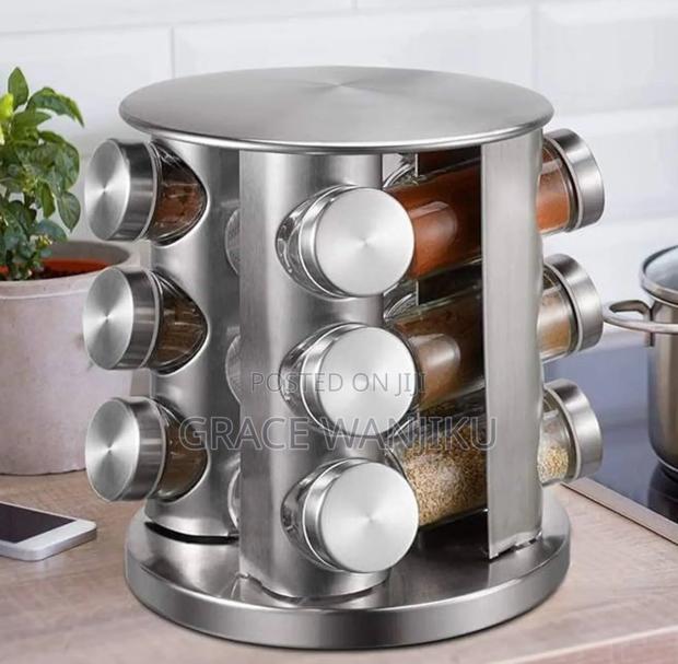 Rotating Spice Rack