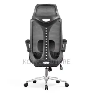 Office Chairs; Ergonomic High Backrest Seat With Headrest