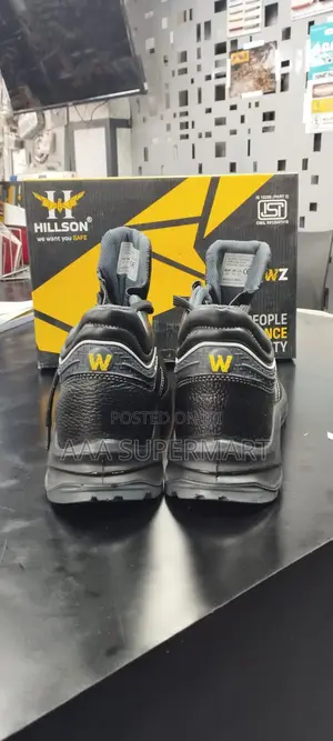 Hillson Is 15298 Steel Toe Heavy Duty Safety Shoes Grey Sole