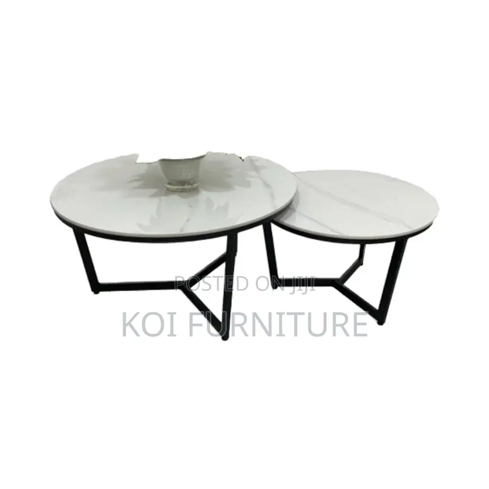 Coffee Table; Marble Heavy Duty Home Office Coffee Table