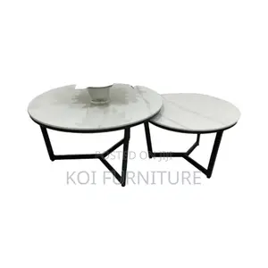 Coffee Table; Marble Heavy Duty Home Office Coffee Table
