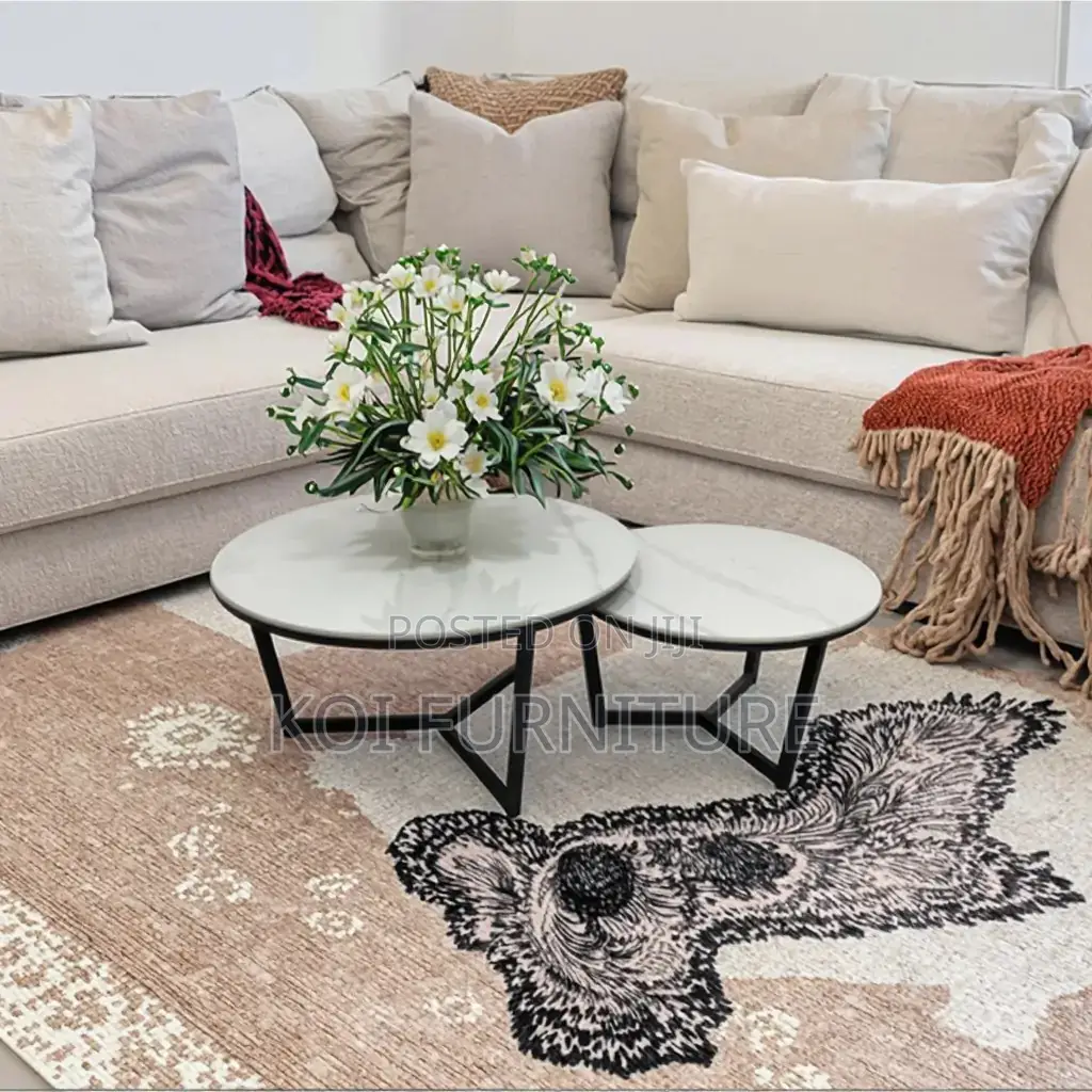 Coffee Table; Marble Heavy Duty Home Office Coffee Table