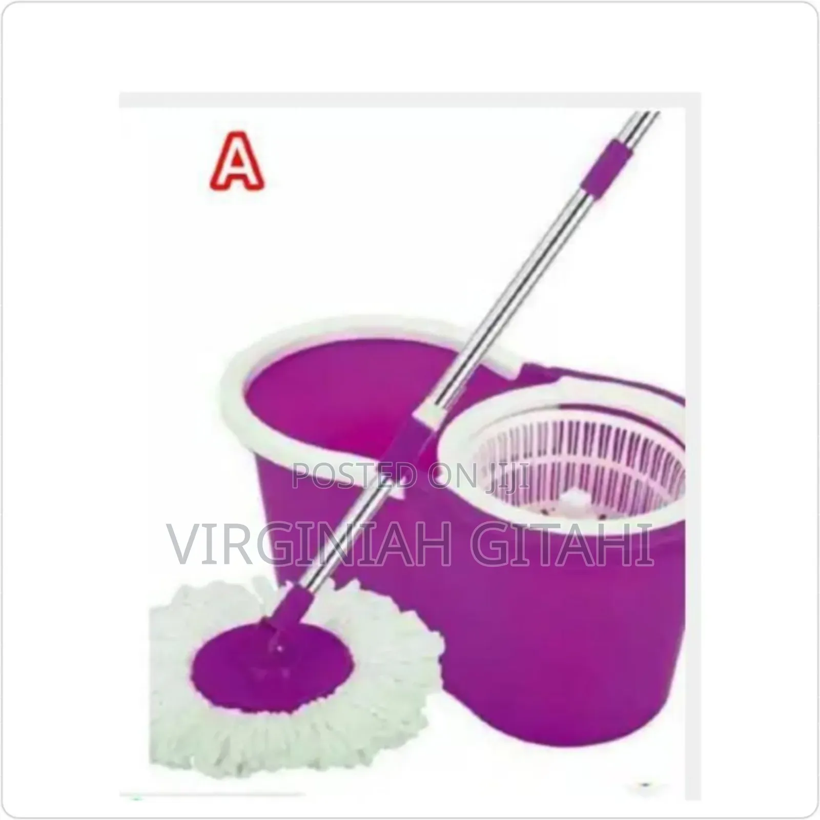 *Microfiber Mop Head Spin Mop