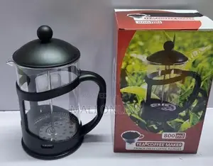 800ml French Press Coffee Maker Triple Filter Coffee Tea Brewer